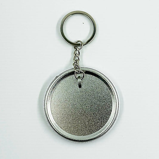 3 Inch Button Keychain