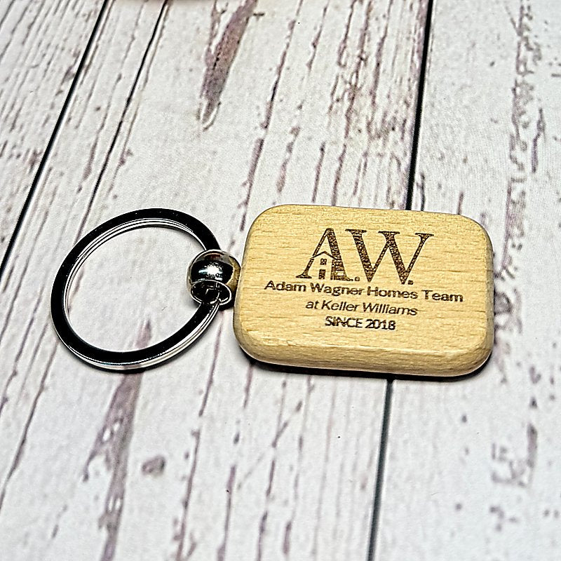 Bamboo Keychain