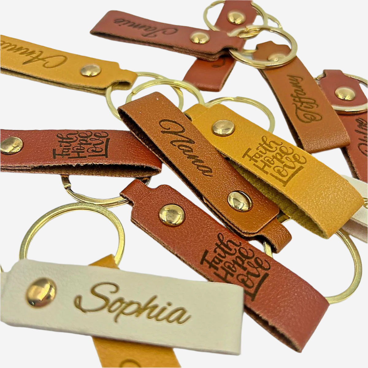 Leather Keychain