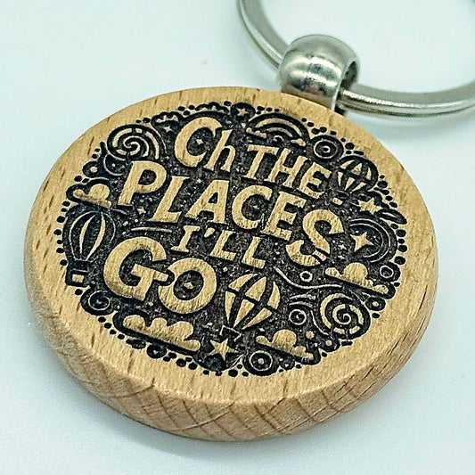 Bamboo Keychain