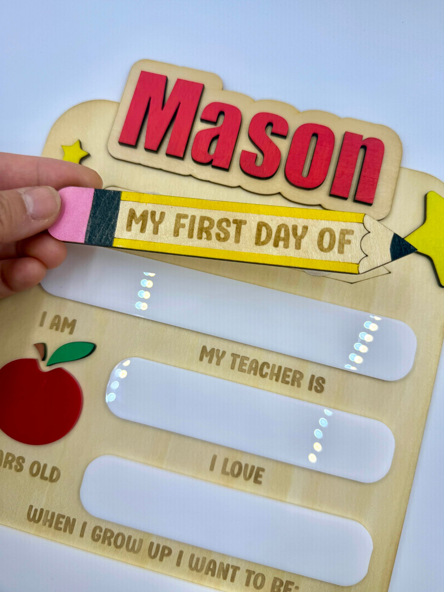 First & Last Day of School Sign