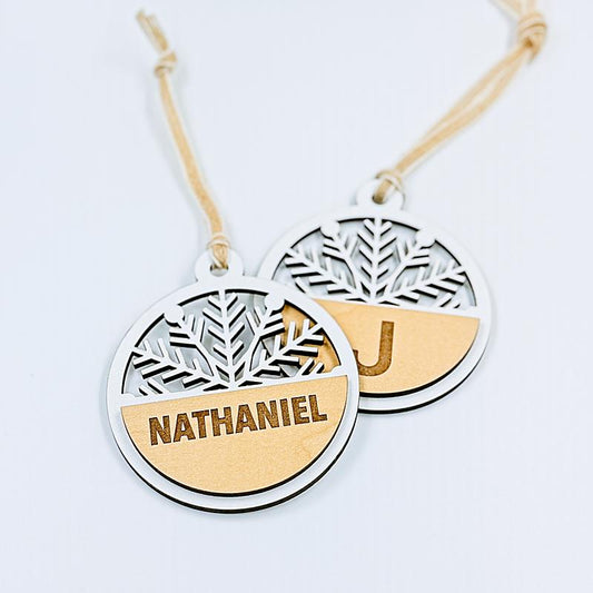 Personalized Snowflake Ornament