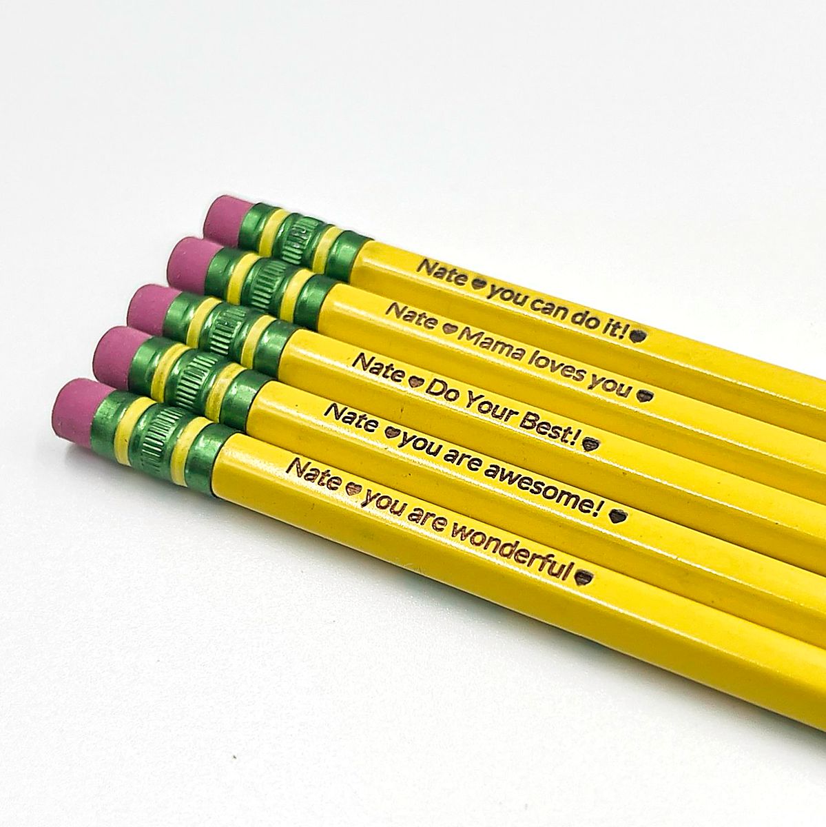 Engraved Ticonderoga Pencils
