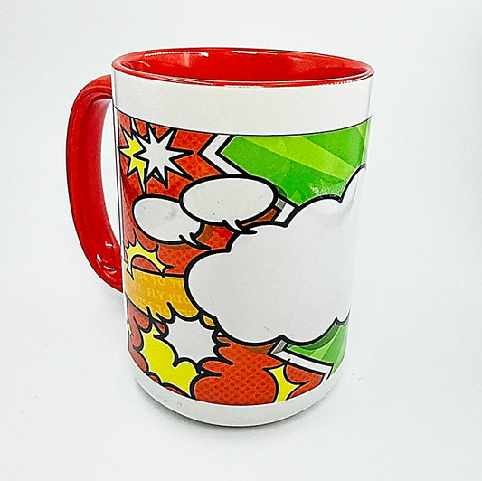 Comic Theme Mug - Your mug, your message