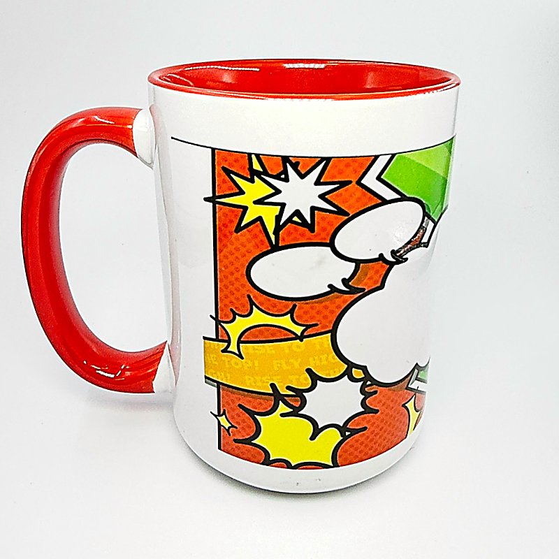 Comic Theme Mug - Your mug, your message