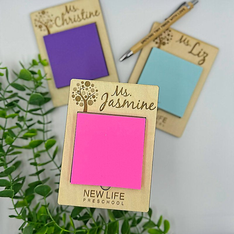 Branded Sticky Notepad Holder