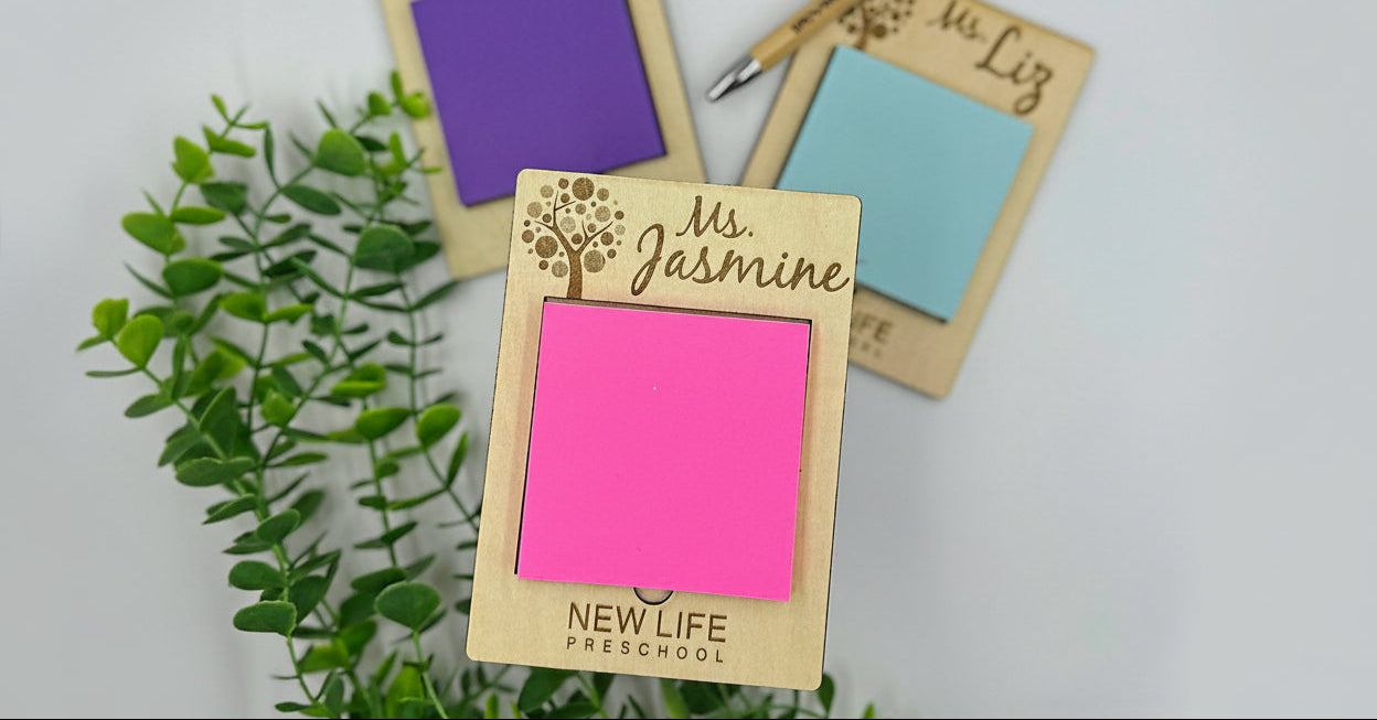 Branded Sticky Notepad Holder