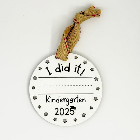 2025 PreK & K Graduation Ornament