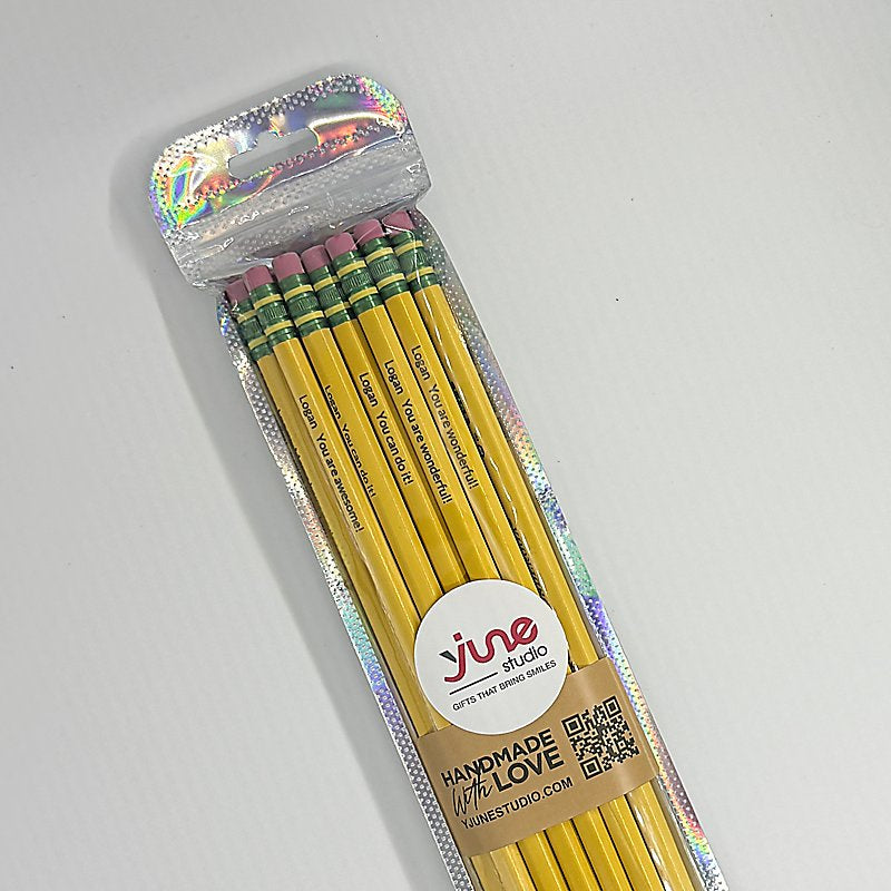 Engraved Ticonderoga Pencils