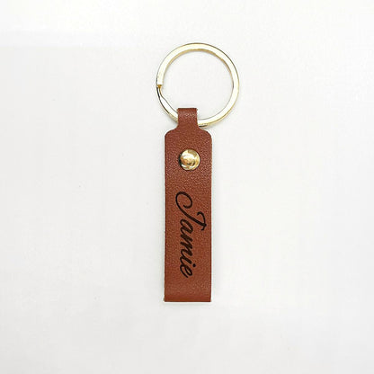 Leather Keychain