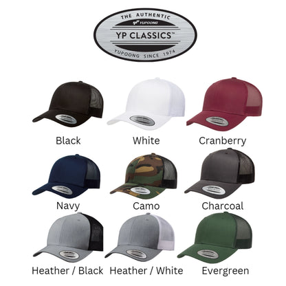 Trucker Hat with Leather Patch