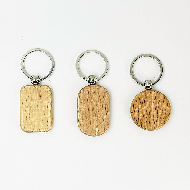 Bamboo Keychain