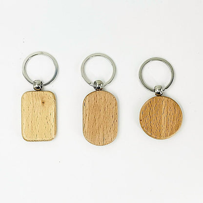 Bamboo Keychain