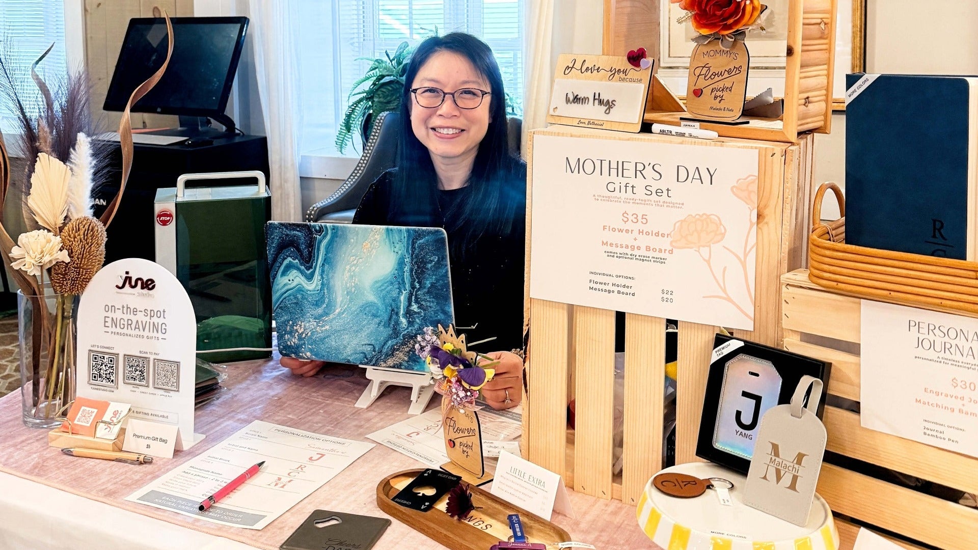 live engraving event 