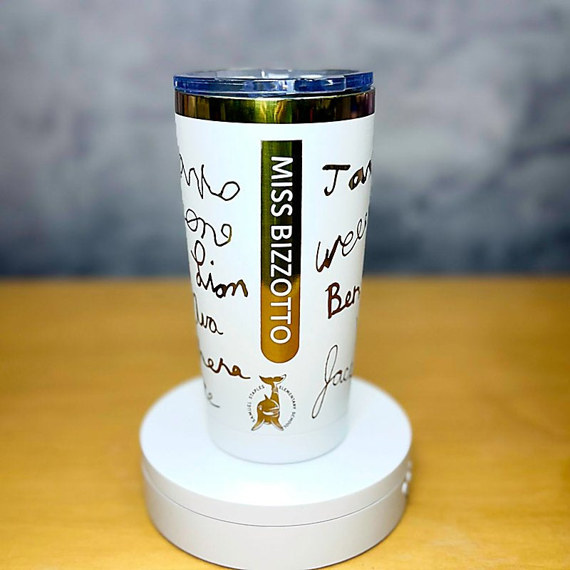 Rainbow Plated Coffee Tumbler