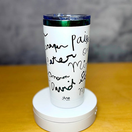 Rainbow Plated Coffee Tumbler